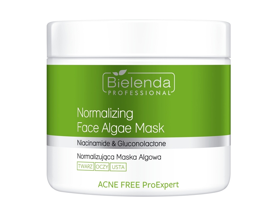 Bielenda Proexpert Acne Solution Algae Mask, 160g Professional Skin Normalizing Formula Bielenda Professional