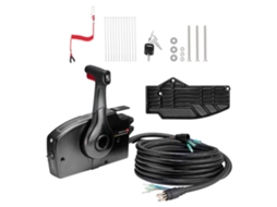 Conjunto De Comando Lateral, Controlo Remoto E Manete Com Power Trim Para Motores Mercury 2t Tekmaquinas