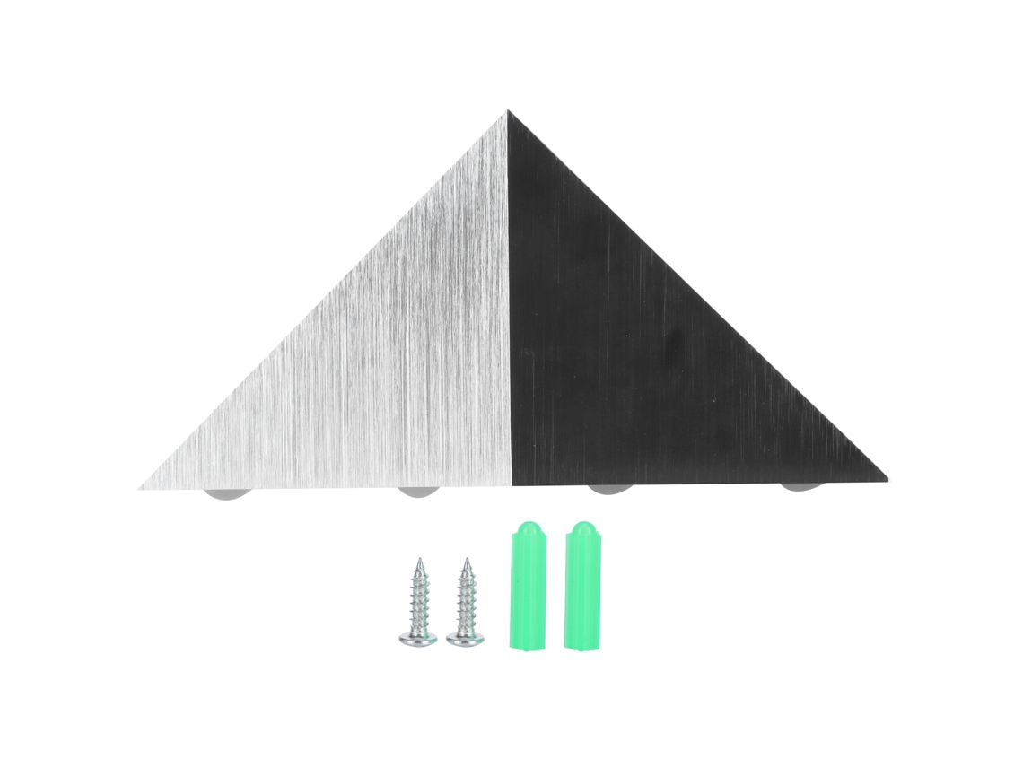 Lâmpada de Parede triangular 5w LED branco quente decorativa para ambiente residencial e bar | S/MARCA