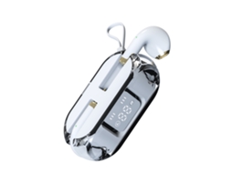 Auriculares Bluetooth True Wireless com Cancelamento de Ruído 35 Horas de Reprodução Proteção Ipx7