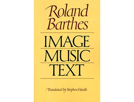 Livro ImageMusicText de Roland Barthes (Inglês)