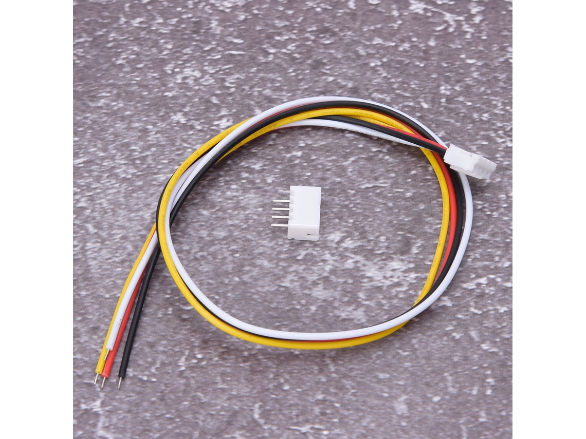 Laxiscreed Conector Jst Ph 2.0mm 4-pinos Macho E Fêmea Para Fios E Cabos, Pacote Com 20 Conjuntos