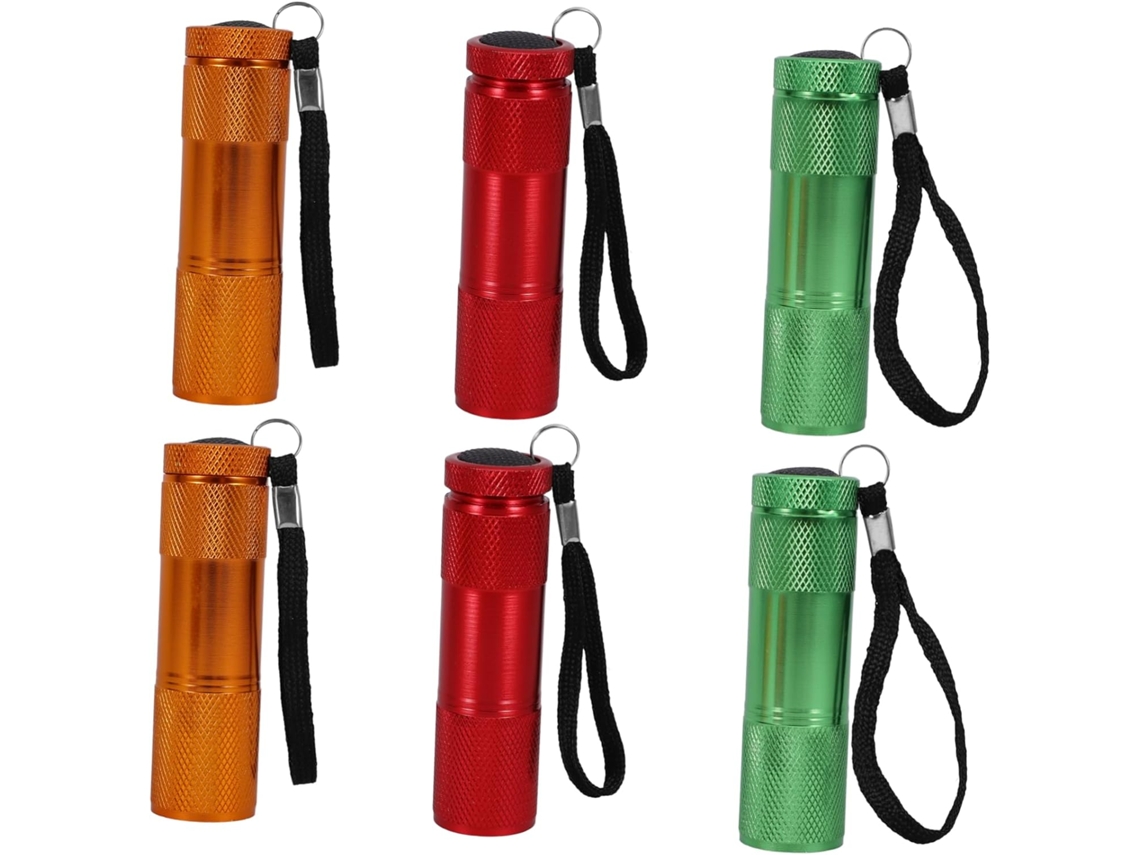 Conjunto De 6 Mini Lanternas Led - Lanterna Potente Para Camping E Sit...