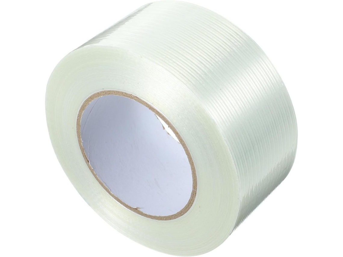Fita De Fibra Vidro Branca, 1 Rolo De Lona Impermeável Alta Viscosidade Para Processos Industriais E Externos