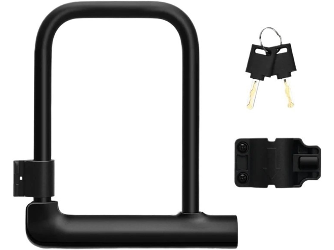 Cadeado Portátil em Formato de U para Guidão Motocicleta Segurança Antifurto Lock Antifurto: Este Possui