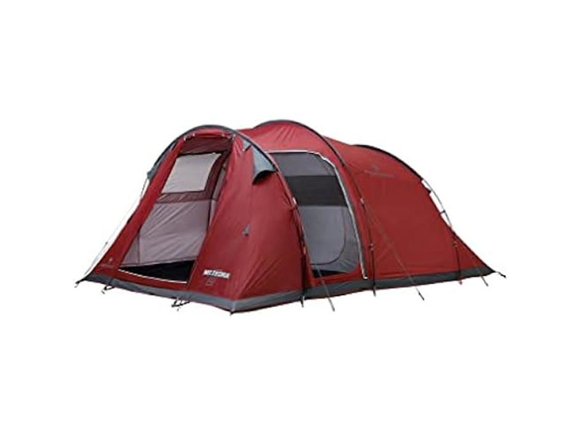 Tenda FERRINO Meteora 4 Vermelha Adequado para Camping Familiar e Escoteiro