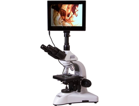 Microscópio LEVENHUK MED D20T LCD Digital Trinocular