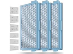 3 Filtros Hepa para Aspiradores de Pó Miele Compact C1, C2 BRILVIBERA