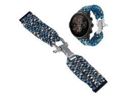 Pulseira De Relógio De Substituição, Pulseira De Relógio De Nylon Paracord Trançado À Mão Para Suunto 7 9 D5i 24 Mm Olysi Shop