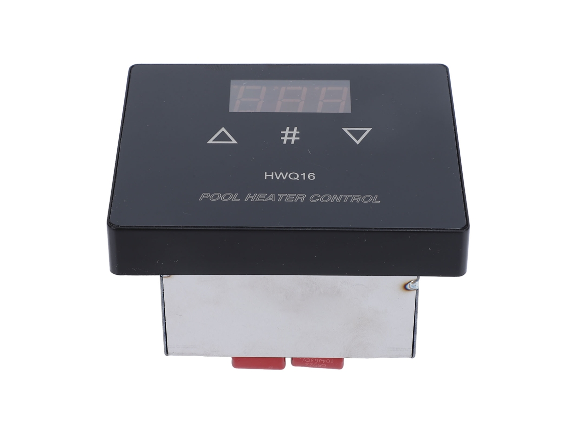 Primerox Painel de Termostato Elétrico para Piscina com Tela Touchscreen, Controle de Aquecimento 220v
