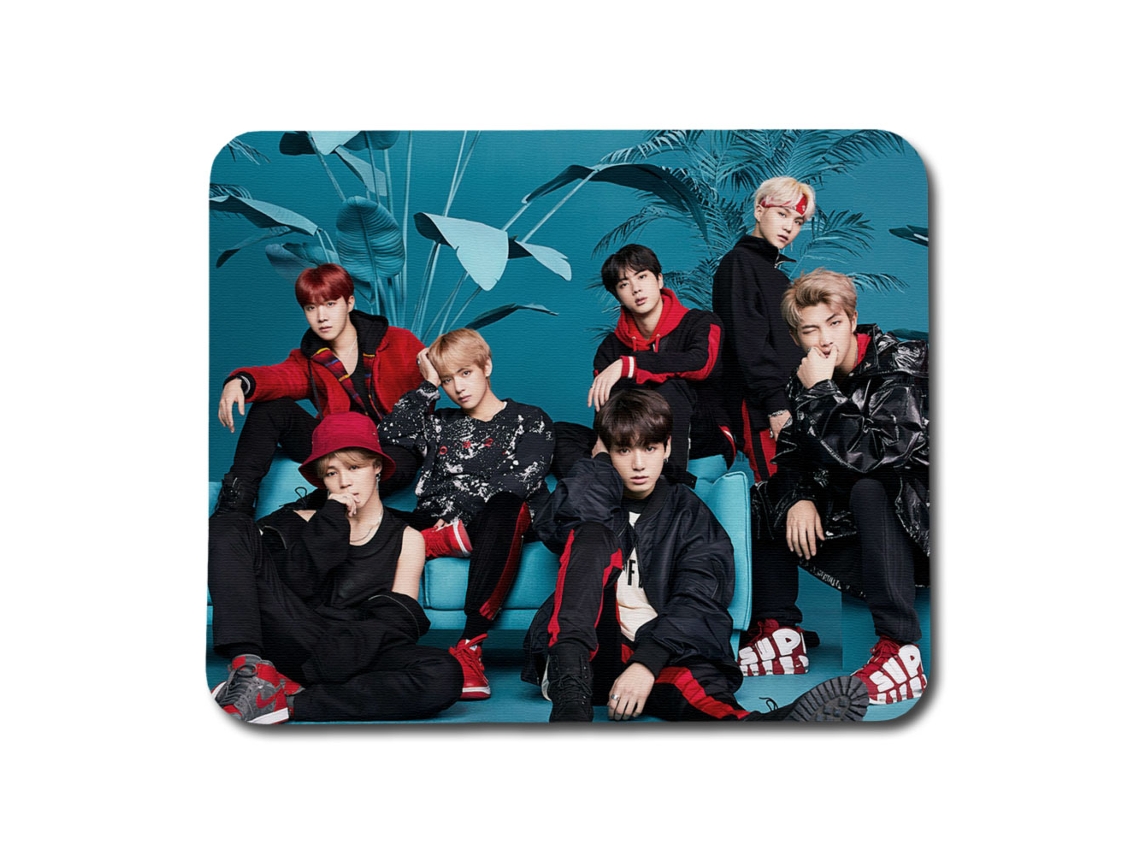 Bts Bangtan Meninos 2018 Mousepad Brilvibera