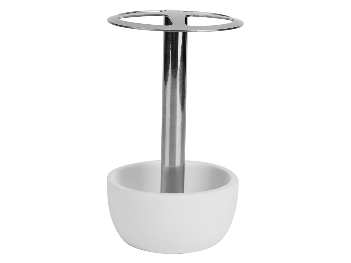 Suporte Para Escova De Dentes De Aço Inoxidável, Prateleira De Armazenamento Antiperfurante, Acessórios Para Banheiro, Branco Aquaforge