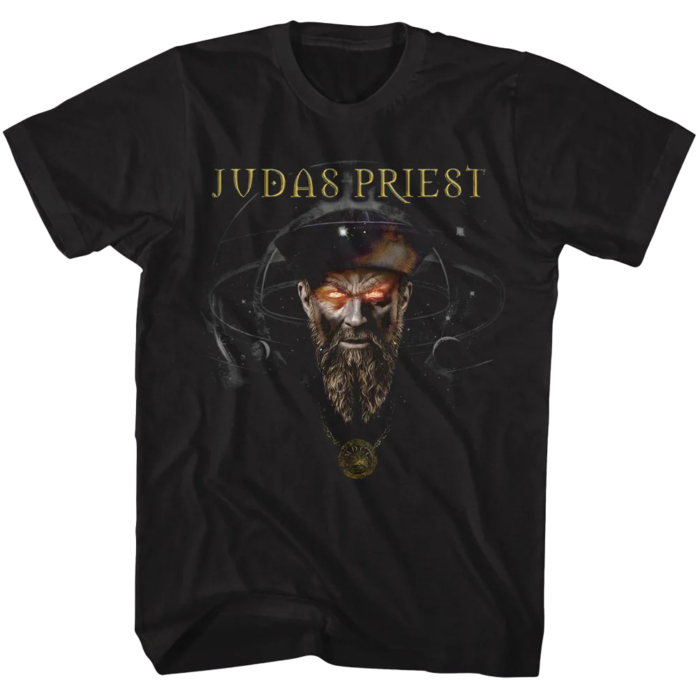 Judas Priest Space Wizard Man T-shirt Unisex Rockinstone Size:s
