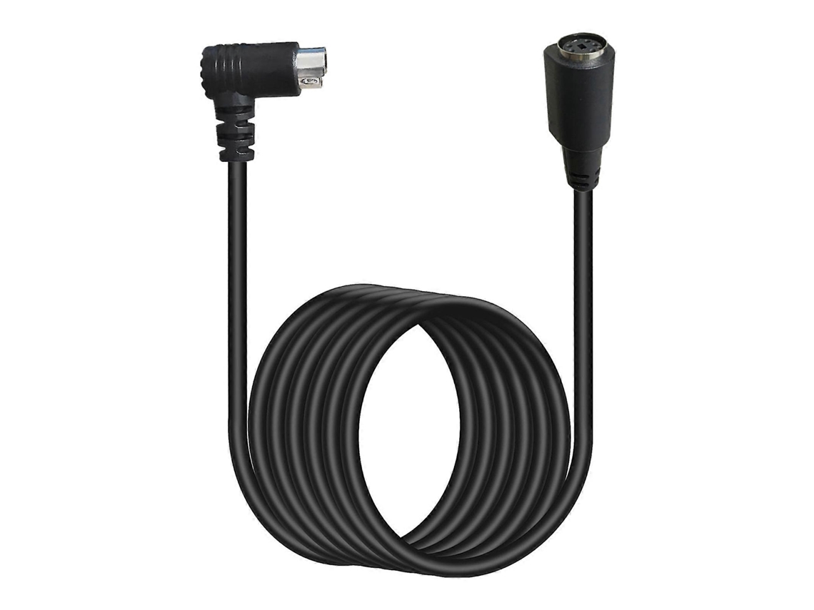 Cabo S-Video Mini DIN de 5 pinos para transmissão de áudio e vídeo de alta qualidade com conector Reto
