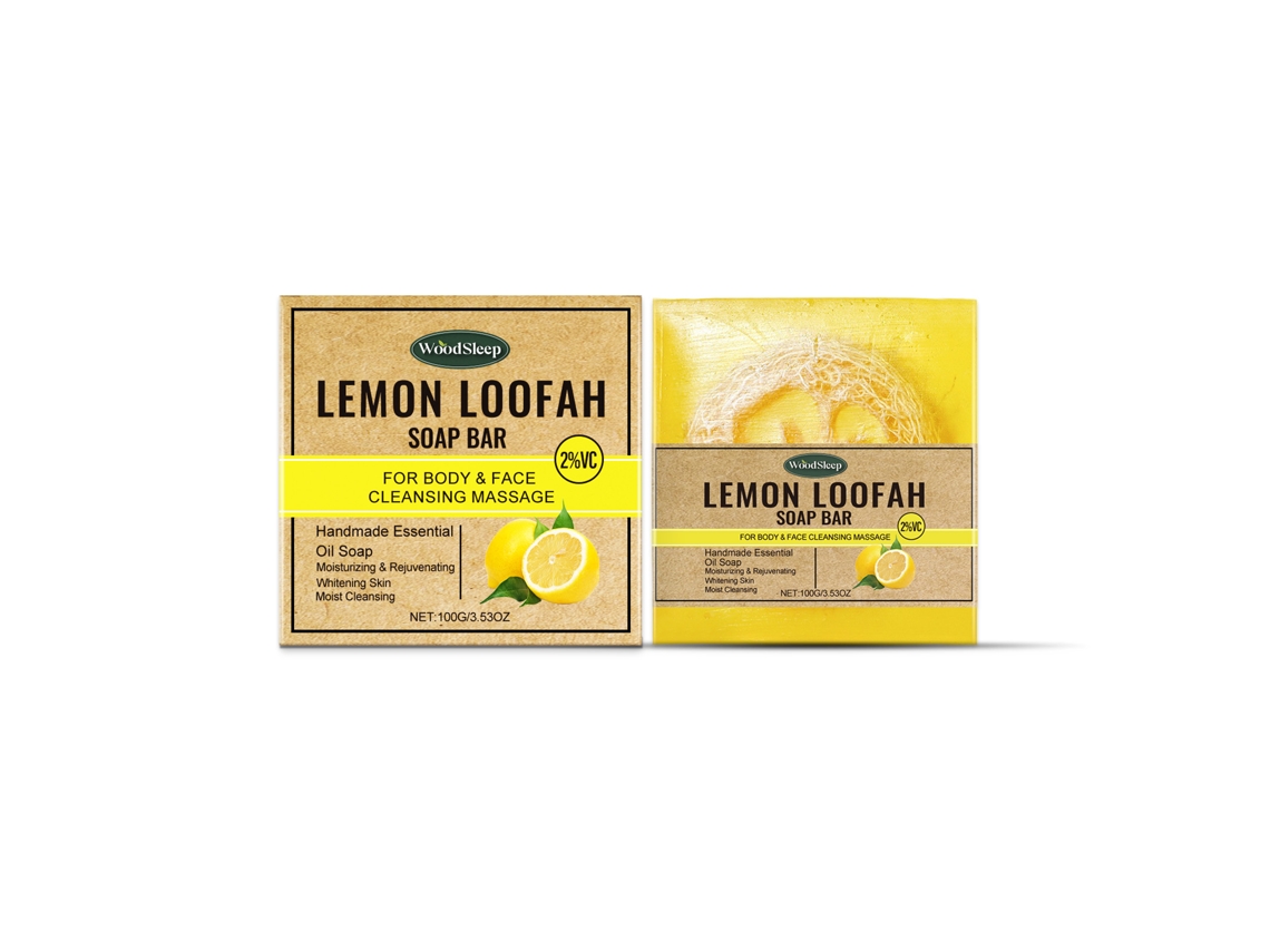 Sabonete com Óleo Essencial de Luffa e Limão