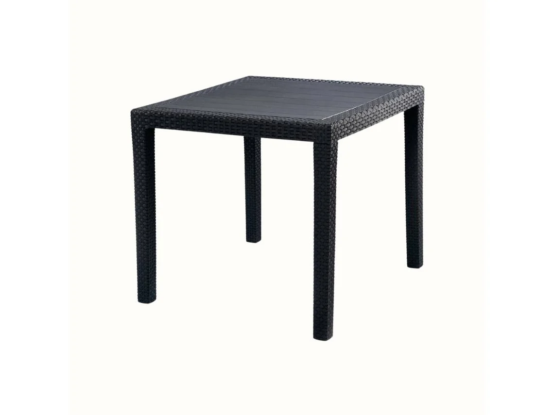 Mesa de Jardim IPAE PROGARDEN King Antracite (79x79x72cm)