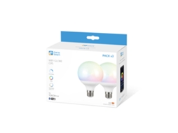 Lâmpada Led Wifi Globe Bulb E27 Branca e Multicolorida Rgb Regulável 11W GARZA