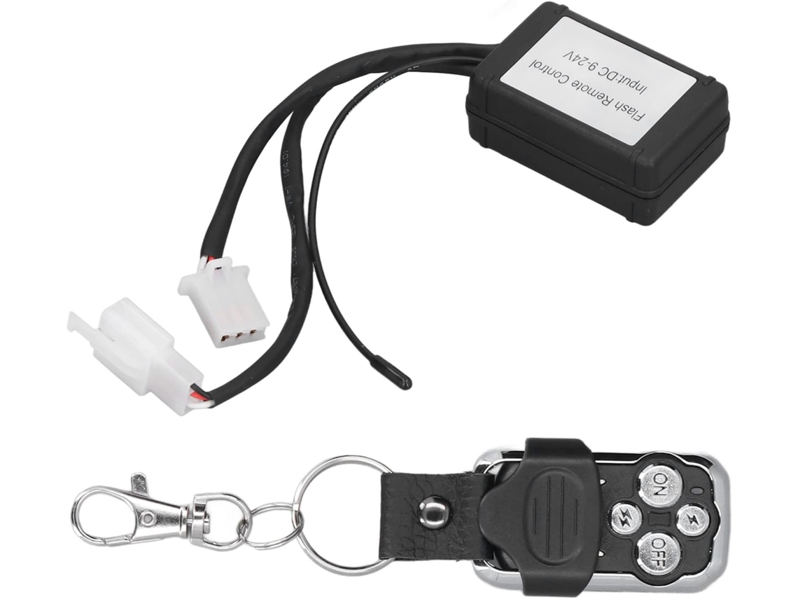 Controlador Genérico De Flash Estroboscópico Estável Com Controle Remoto Para Carros, Motocicletas E Veículos Material