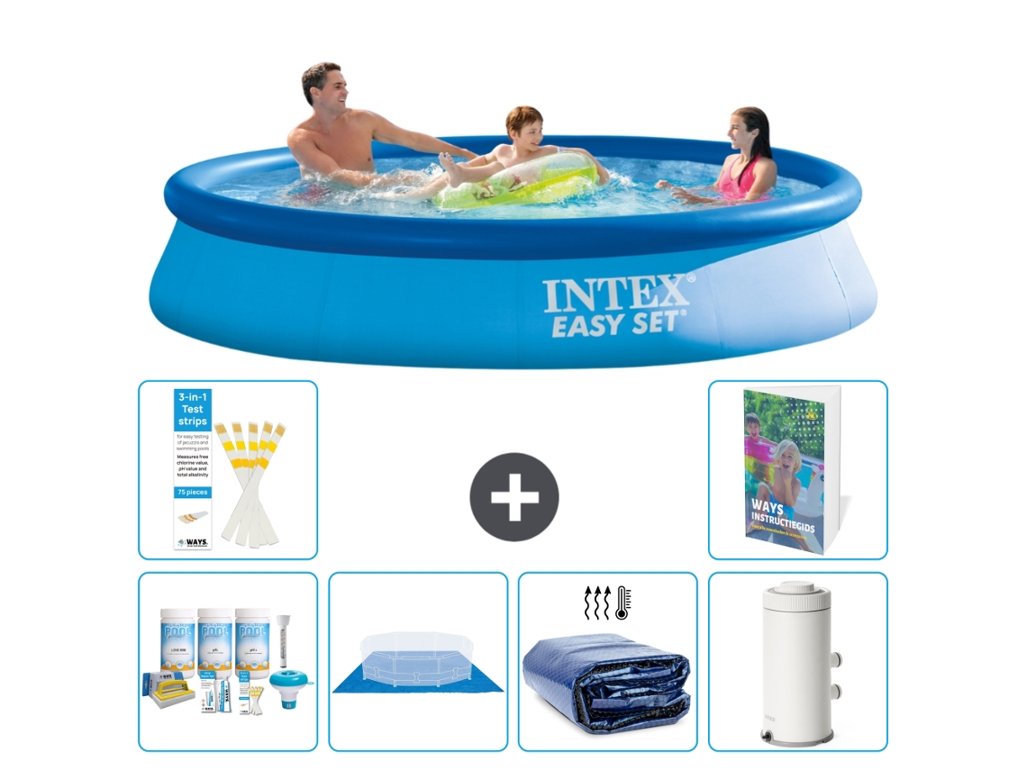 Piscina Easy Set Redonda 366x76 Cm 5 peças S115 INTEX