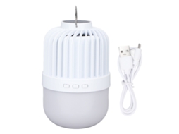 Luz de acampamento LED 2000lm 360° com speaker BT carregamento USB IP65 modos de iluminação S/MARCA