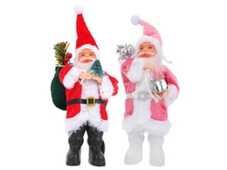 2Pcs Pendurado Papai Noel ALLINLESS