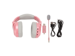 Fone De Ouvido Para Jogos (sem Fio 2.4g, Três Modos De Efeito Sonoro)