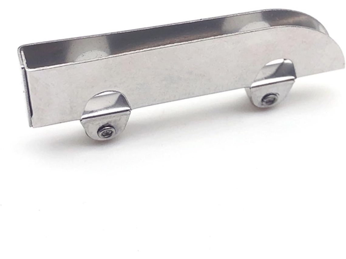 Conjunto De 8 Roletes Para Porta Vidro Deslizante, Operação Suave E Silenciosa, Polia De Aço Inoxidável 5mm Com Grampo