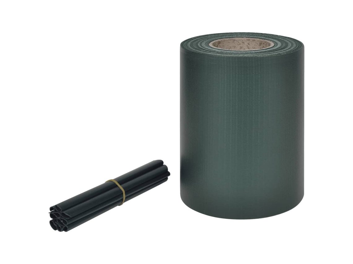 Privacy Strip,  Privacy Strips Vidaxl Verde Pvc (70 X 0.19 M)
