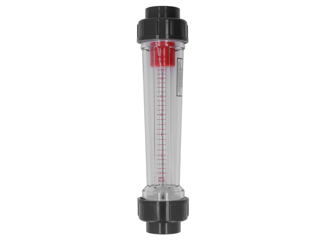 Medidor de Fluxo de Líquido de Tubo Transparente, Alta Precisão, 1.2 a 12 m³/h