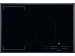 Placa de Indução AEG Hob2Hood IKE84445FB (Elétrica - 78 cm - Preto)