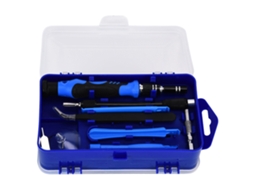 Kit Chave Fenda 115 em 1 Magnético e Multifuncional