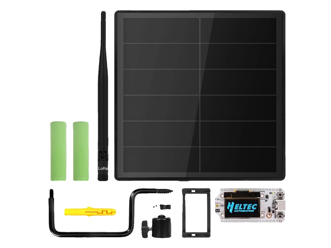 Nó Solar Lora, Operação Ecológica, Opções De Multi-conectividade, Heltec Lora E 2bat