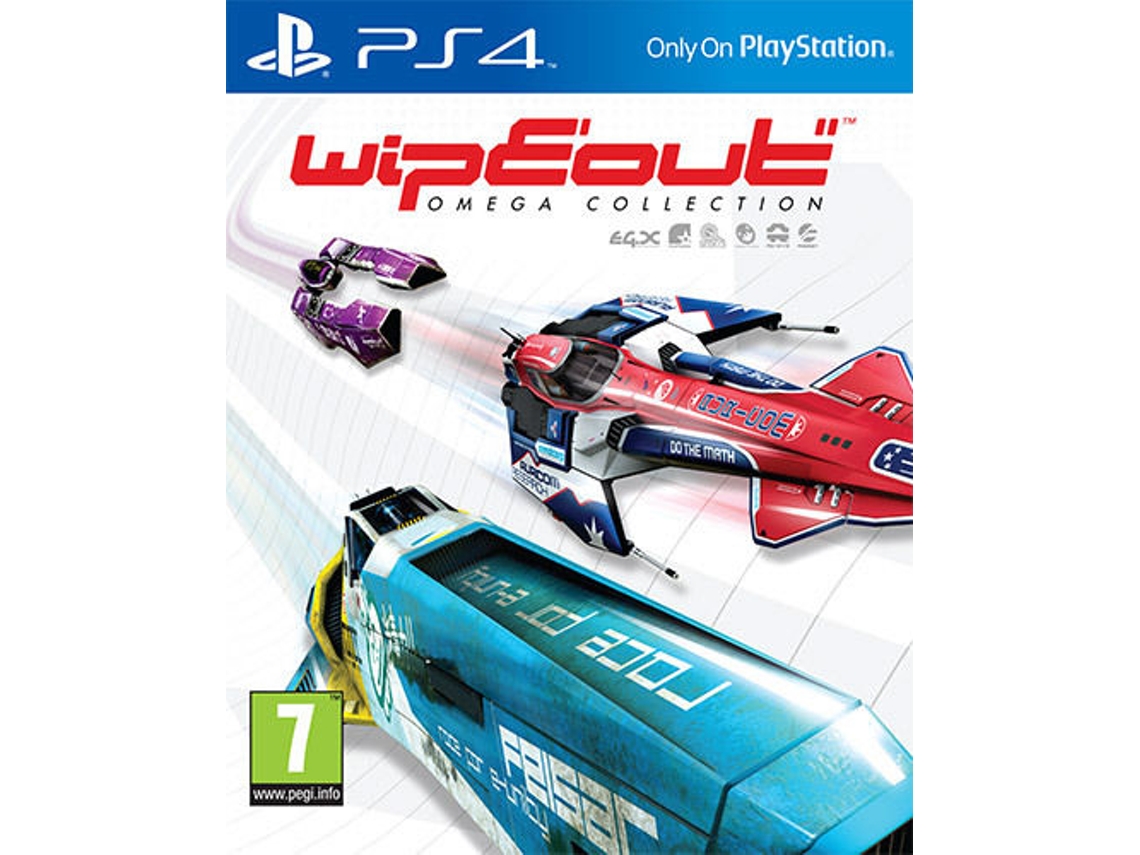Jogo PS4 Wipeout Omega Collection