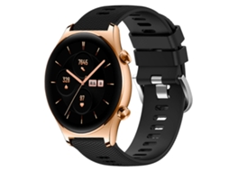 Pulseira De Silicone Macio De Cor Sólida De 22 Mm Para O Relógio For Honor Gs 3.
