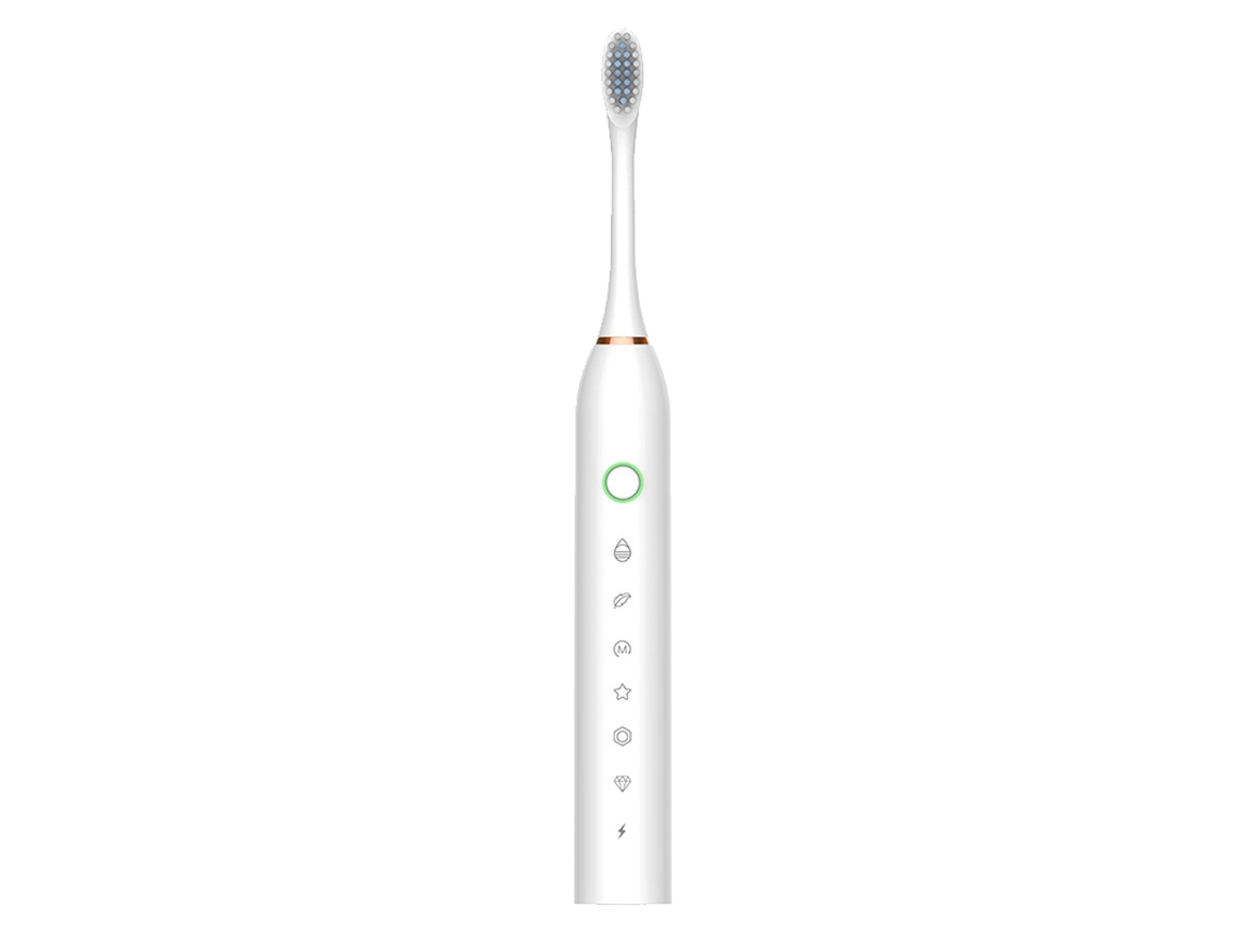 Escova de Dentes Elétrica ZMDECQNA para Adultos Recarregáveis de Alta Potência Brancas