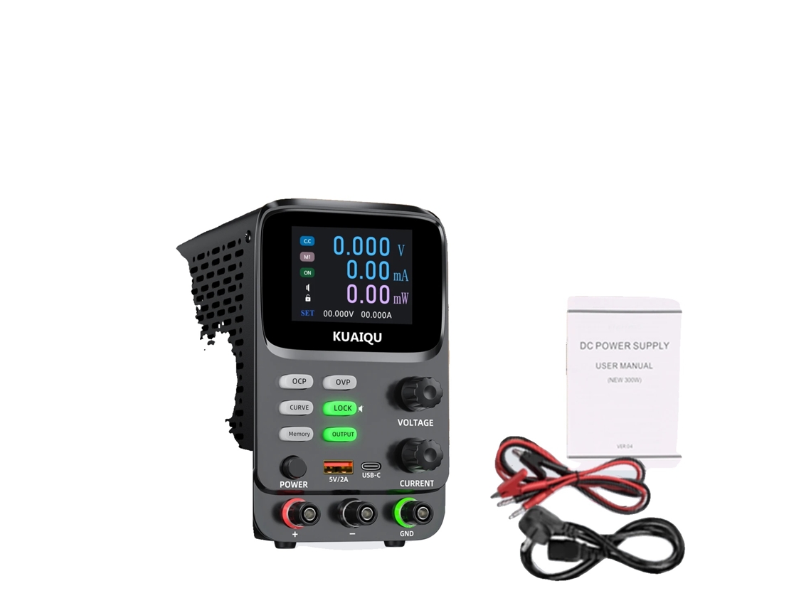 Fonte De Alimentação Dc Programável, Saída Ajustável De 0-60v, Corrente Máxima De 30a, 30v 10a-3 Porta, 220v Plug Ue