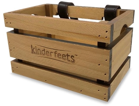 Cesto de Bicicleta de Madeira KINDERFEETS