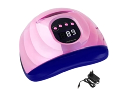 Lâmpada De Unha Luz L Uv Gel Secador 150 W 57 L Com Suporte Para Telefone Manicure Profissional Rosa*