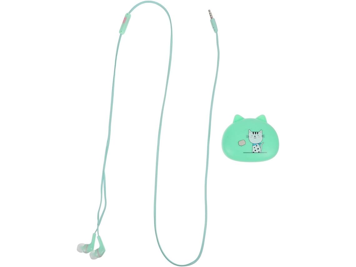 Fones de Ouvido Intra auriculares com Fio e Microfone, Feitos com Materiais Duráveis para Chamadas. SFUSHOS