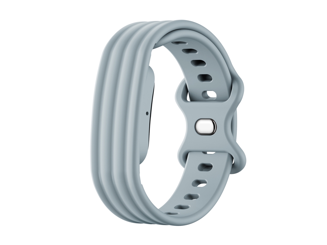 Bracelete Para Google Fitbit Air, Silicone Macio（cinza）czhhmart