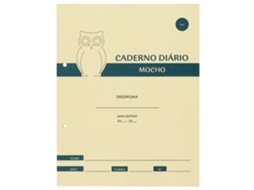 Caderno Diário STAPLES Mocho, 24 X 19 Cm, 40 Folhas, Liso