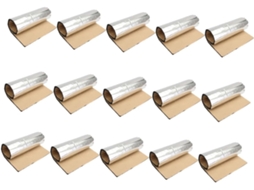 Conjunto De 15 Peças Manta Acústica Autoadesiva Para Carro, Isolamento Térmico E Material De Borracha Para Redução Ruído