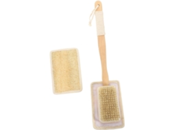 Lurelia Kit De 2 Buchas Vegetais De Banho De Cuidado Corporal, Cabo Longo E Pega Ergonómica, Uso Diário Prático