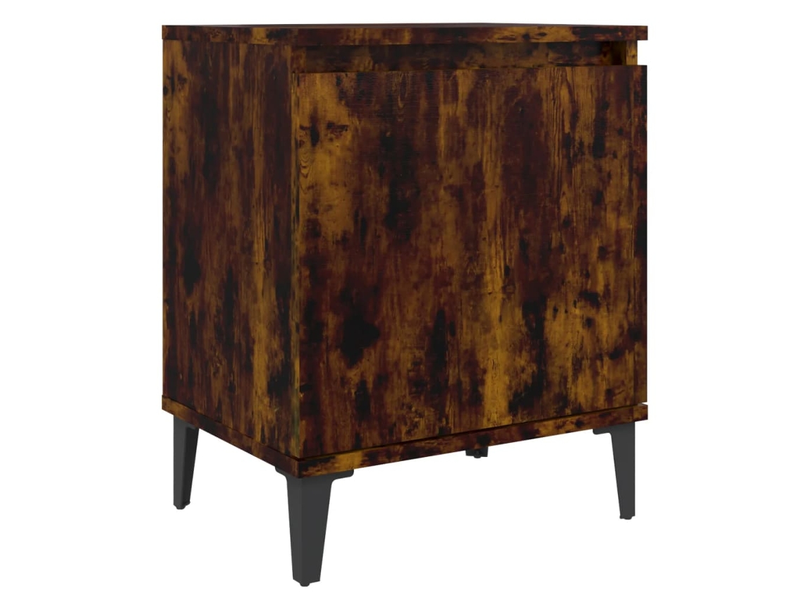 Bed Cabinet, Bed Cabinets Vidaxl Marrom Madeira Processada (n/a)