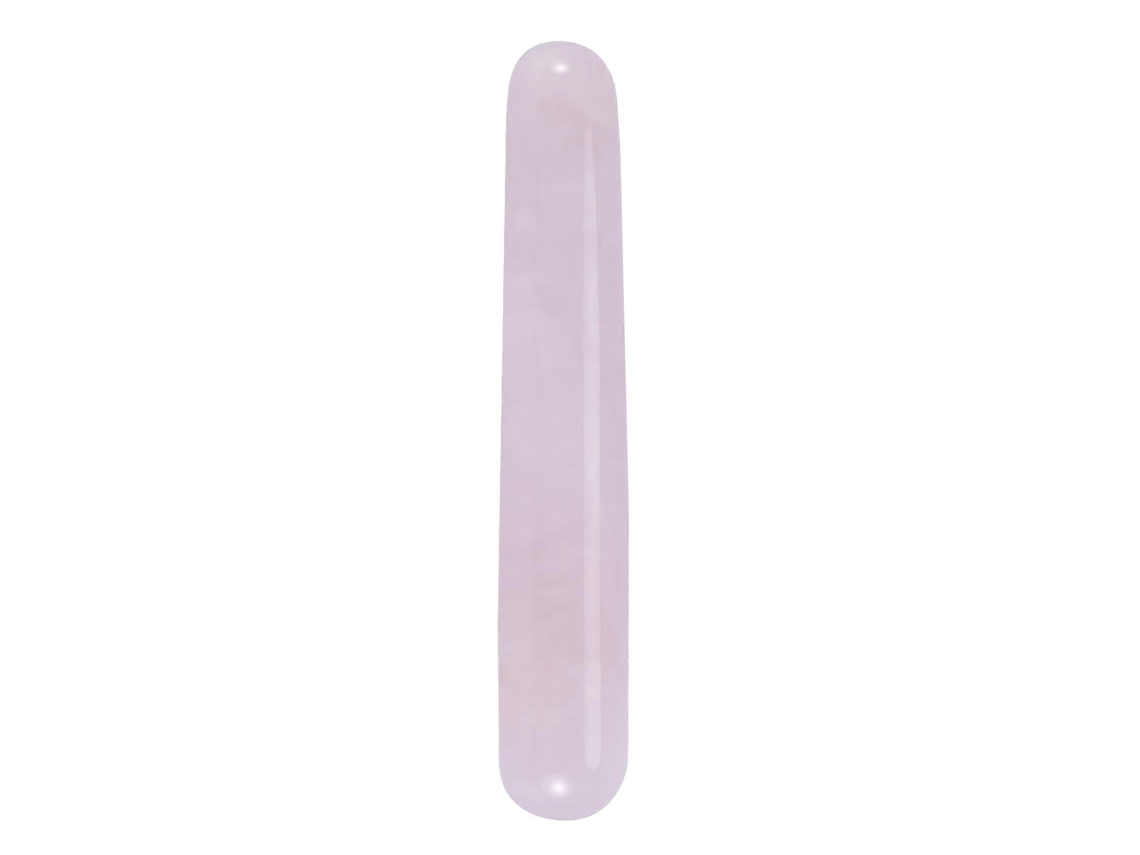 Cristal de quartzo natural para massagem vaginal com pedras preciosas