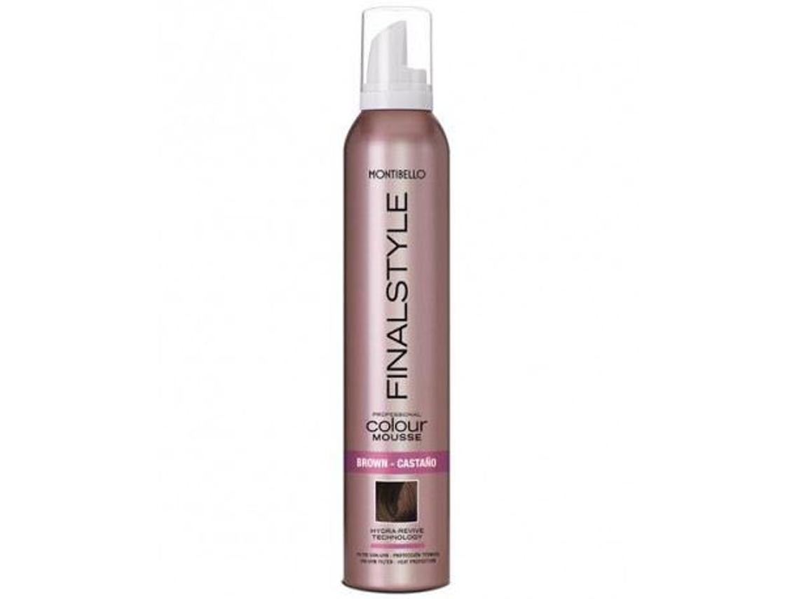 Montibel lo Espumas técnicas Finalstyle Color Brunette 320 ml castanho