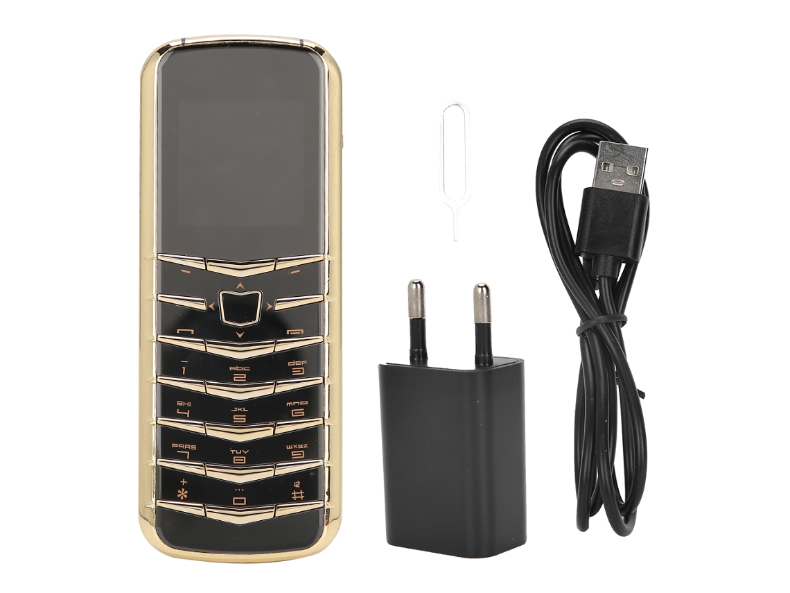 Laxiscreed V03 Mini - Telefone Compacto Com Tela, Teclado E Bluetooth Para Uso Diário