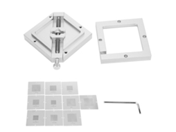Estação De Retrabalho Bga Com Gabarito Diagonal Para Kits De Solda De Cpu De Computador E Telefone Ht 90 Brilvibera