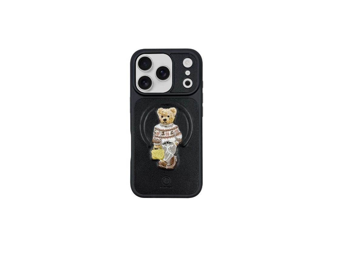Capa Zuck Bear Aristo Para Iphone 17 Pro Preta Ttt