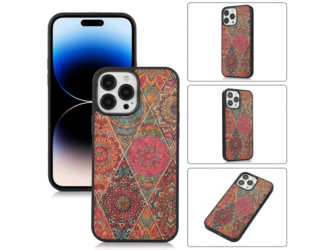 Capa De Tpu Folk Customs Para Iphone 14 Pro